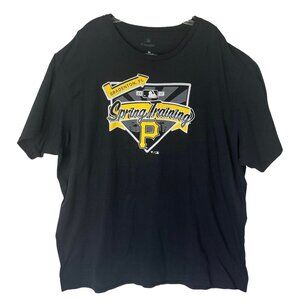 Fanatics Pittsburgh Pirates Spring Training Tshirt Size 3XL Black